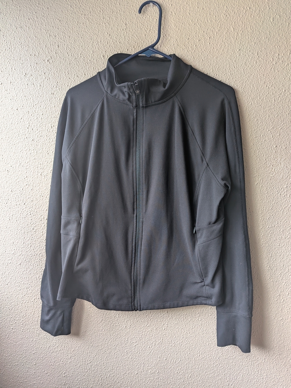 Jockey Black Full-Zip Performance Jacket